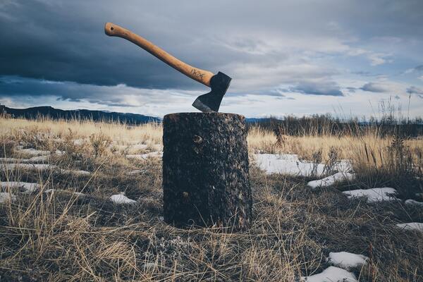 how to get rust off an old axe head